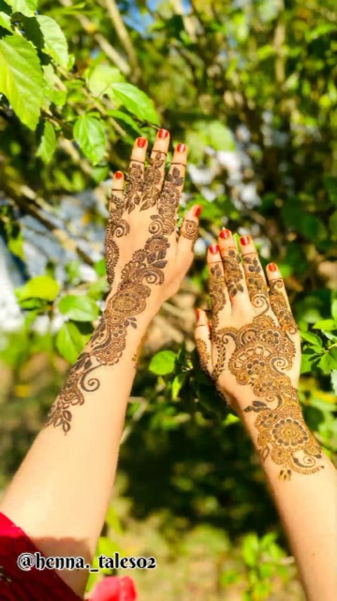 Mehendi design reel by Henna Tales by Thaash, Bangalore