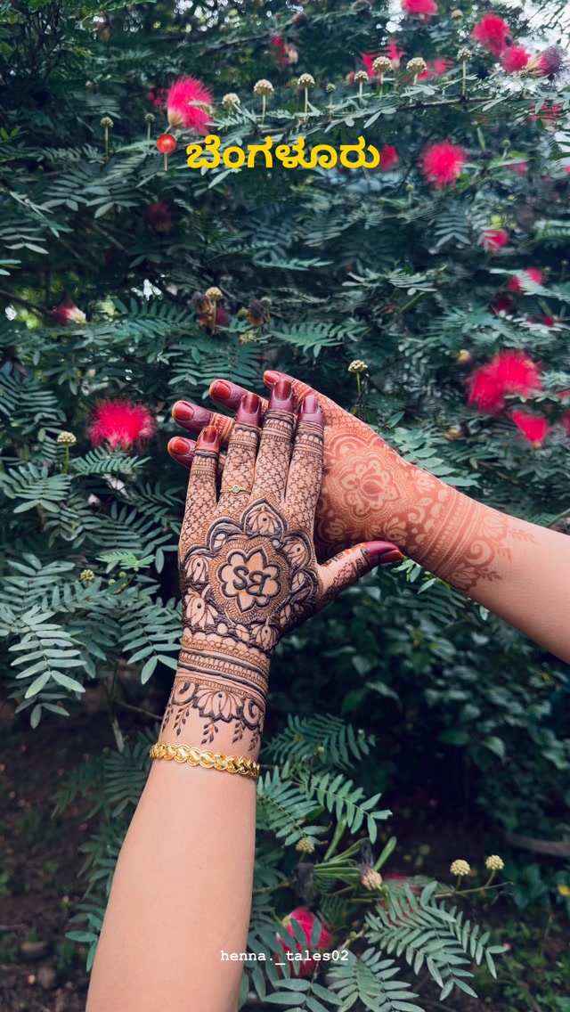 Mehendi design reel by Henna Tales by Thaash, Bangalore