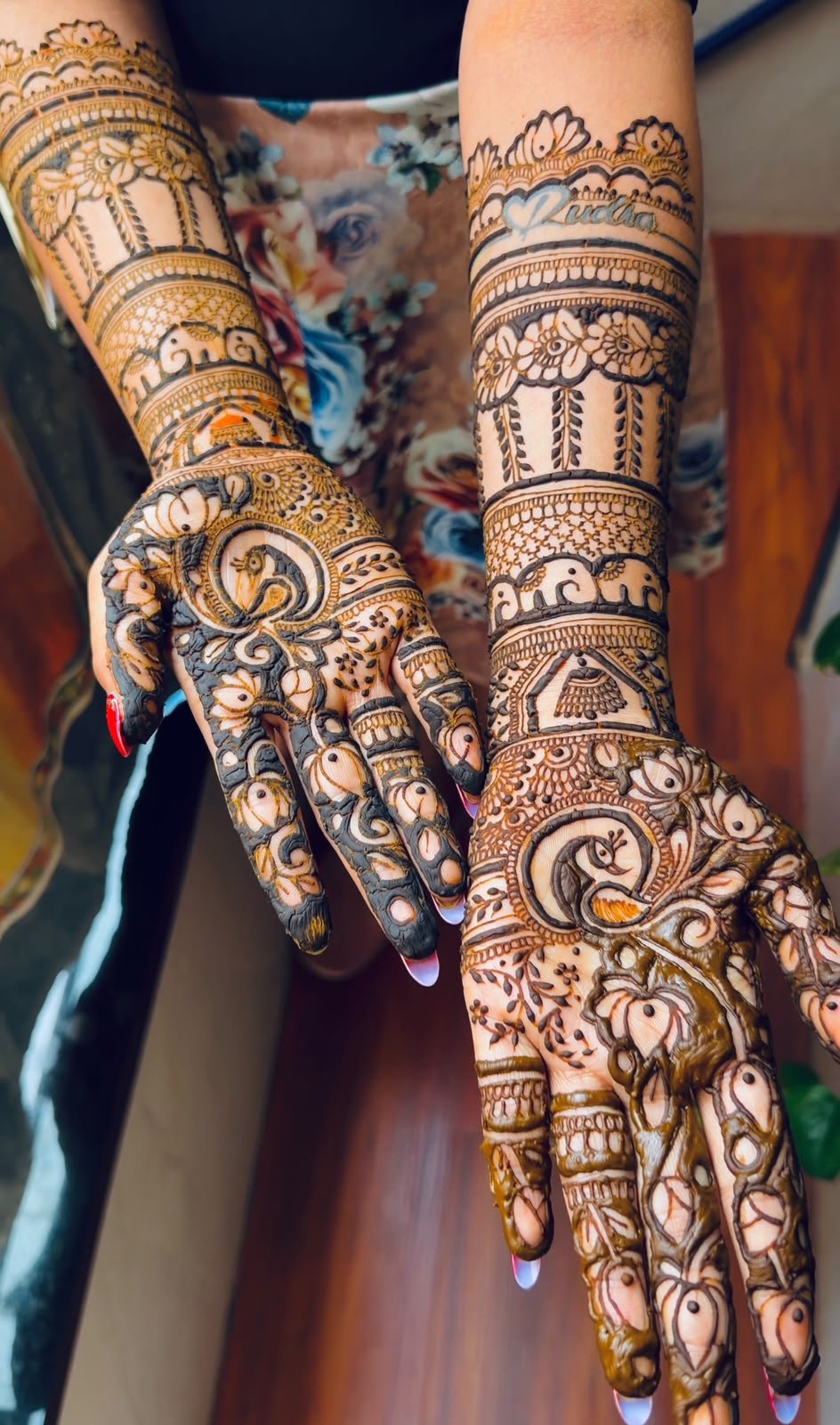 Bridal mehendi design 13 by Henna Tales by Thaash, mehendi artist in Bangalore