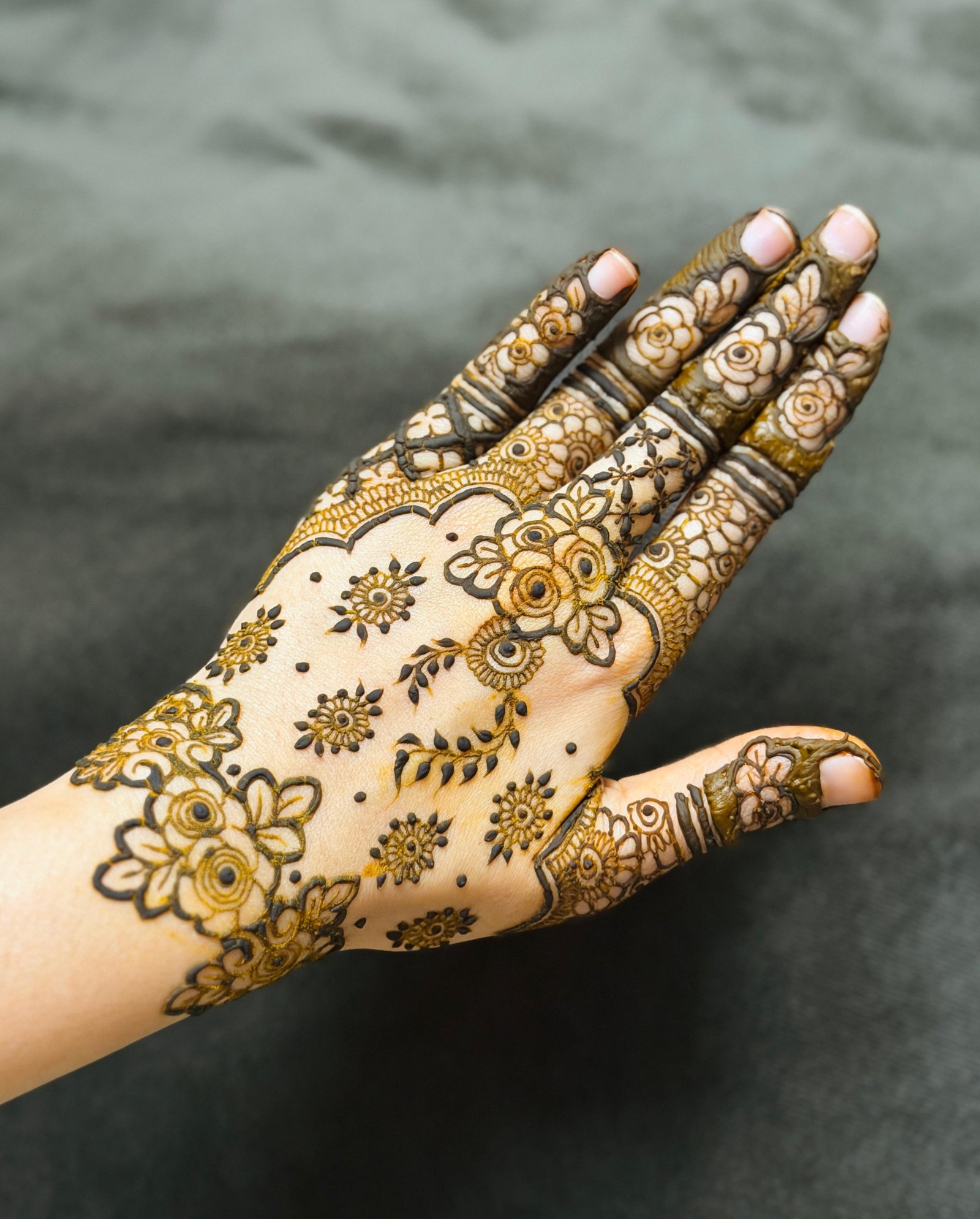 Full hand bridal henna 3 by Henna Tales by Thaash, mehendi artist in Bangalore